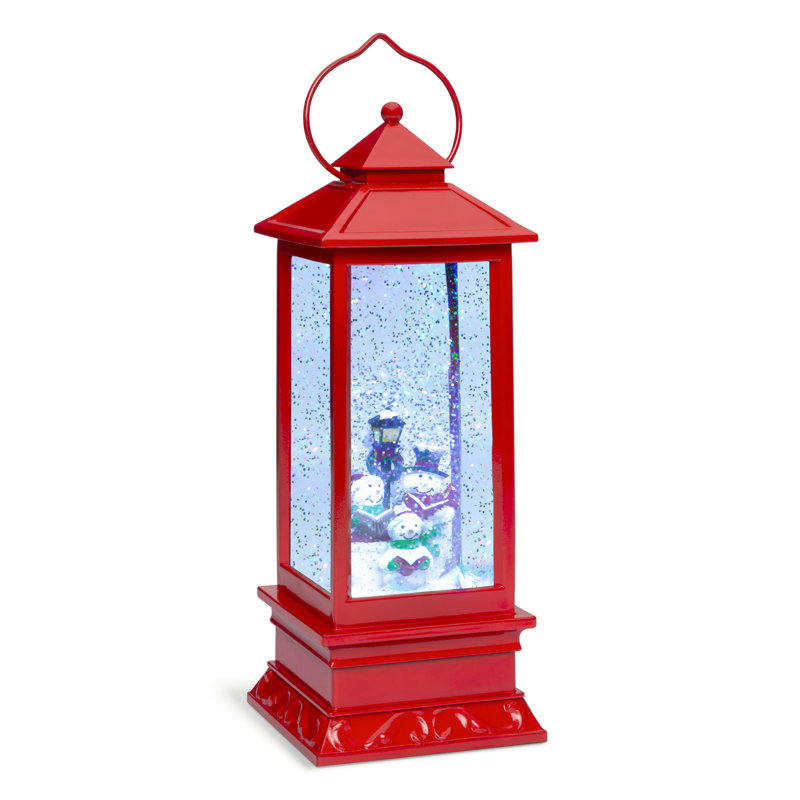The Holiday Aisle® Battery Operated Glitter Snow Globe Christmas